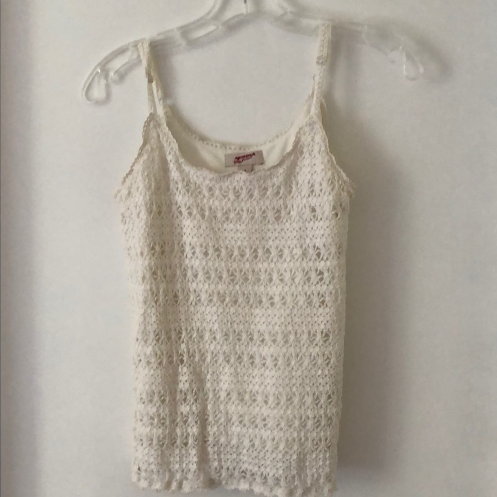Lace tank top